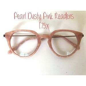 Pearl dusty Pink Readers